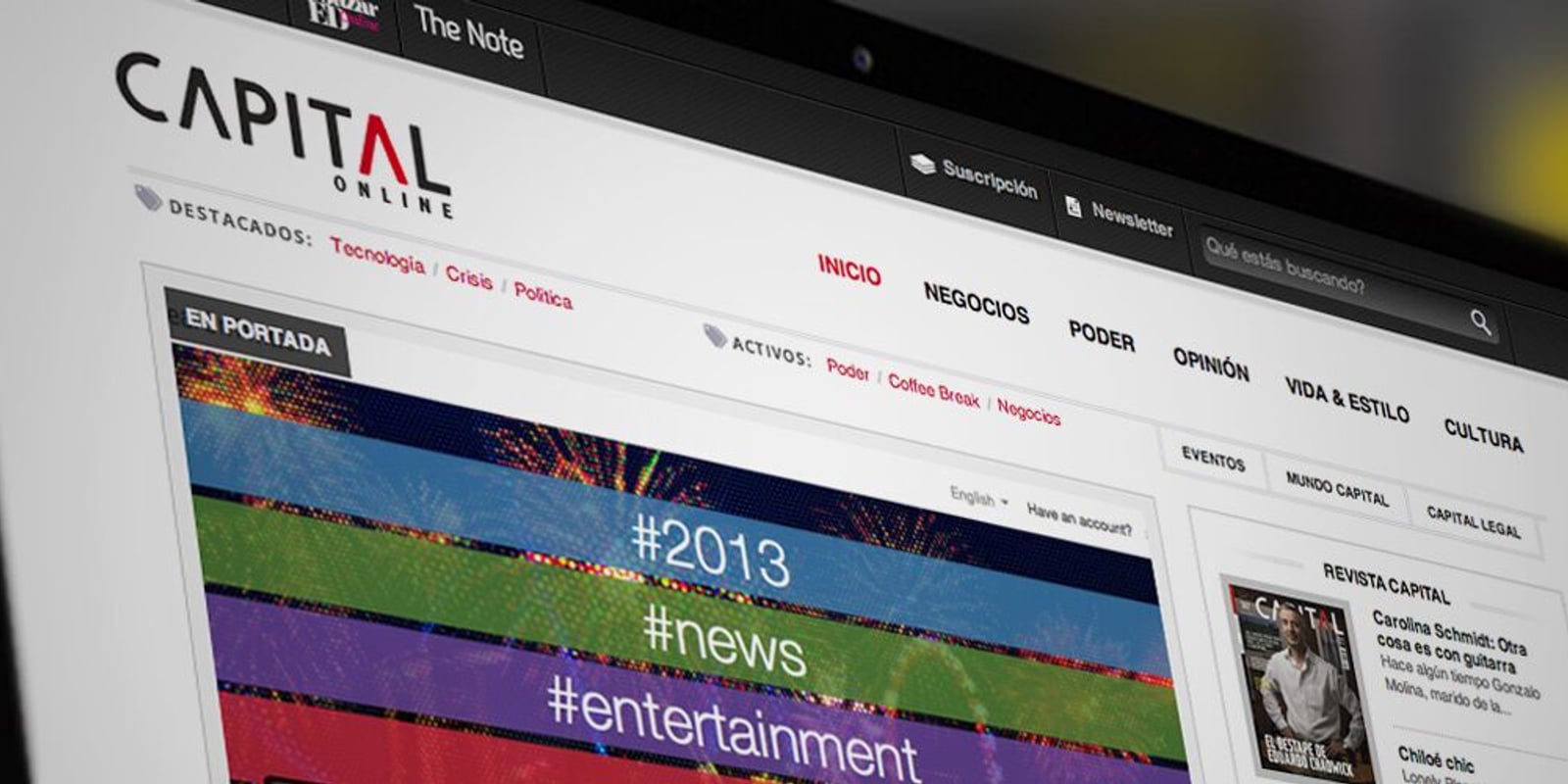 Imagen principal del proyecto: Responsive web design