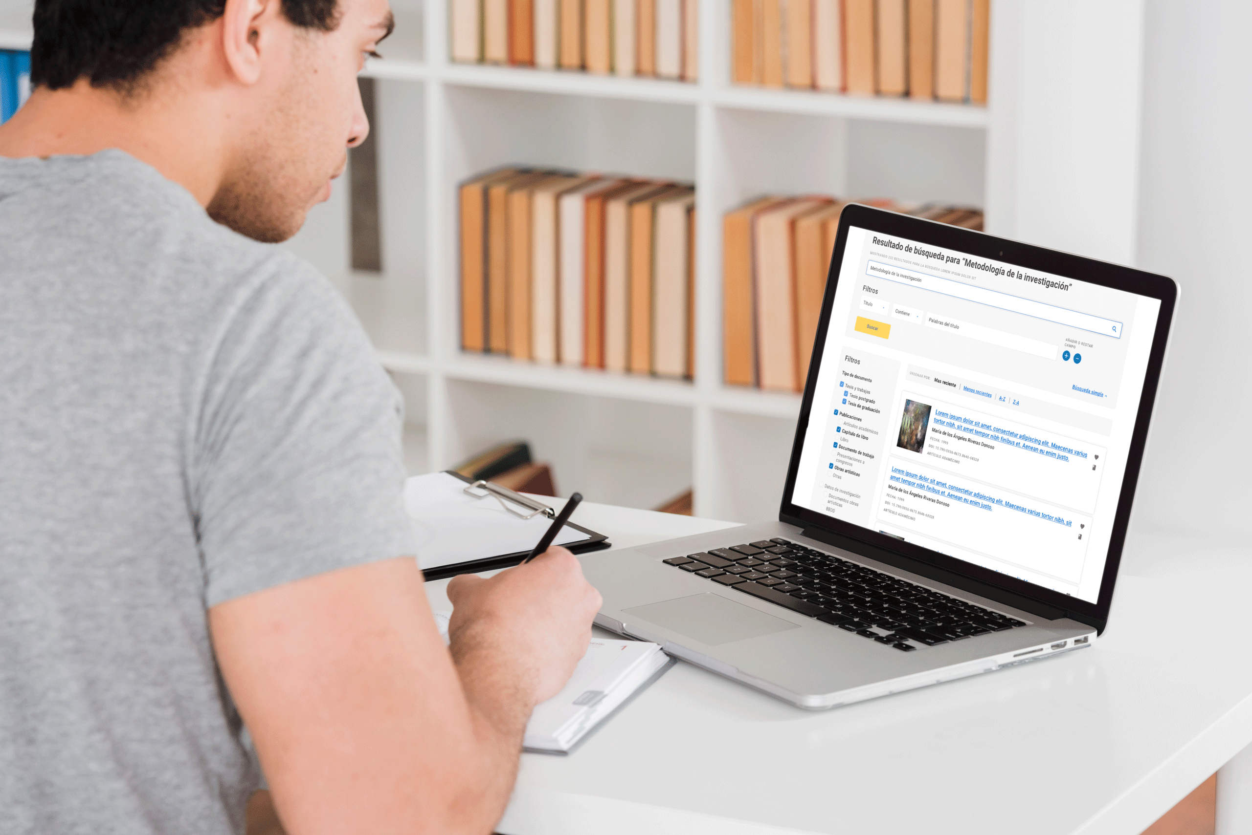 Imagen del proyecto Un espacio de conocimiento y difusión académica para el cliente Repositorio Académico Bibliotecas UC