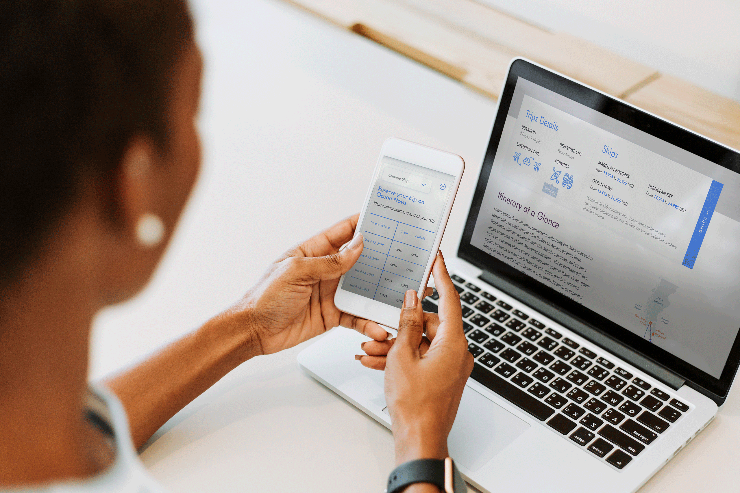 Imagen principal del proyecto: Diseñando experiencias que invitan a la aventura y a la exploración del planeta