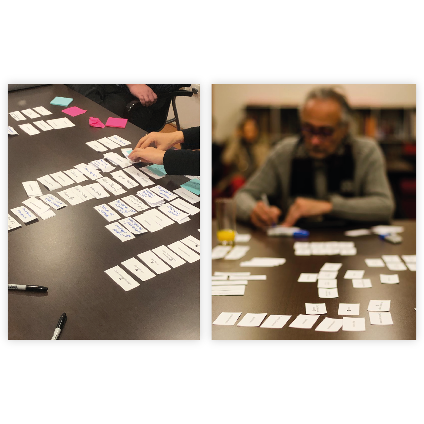 Cardsortings Centro Cultural La Moneda