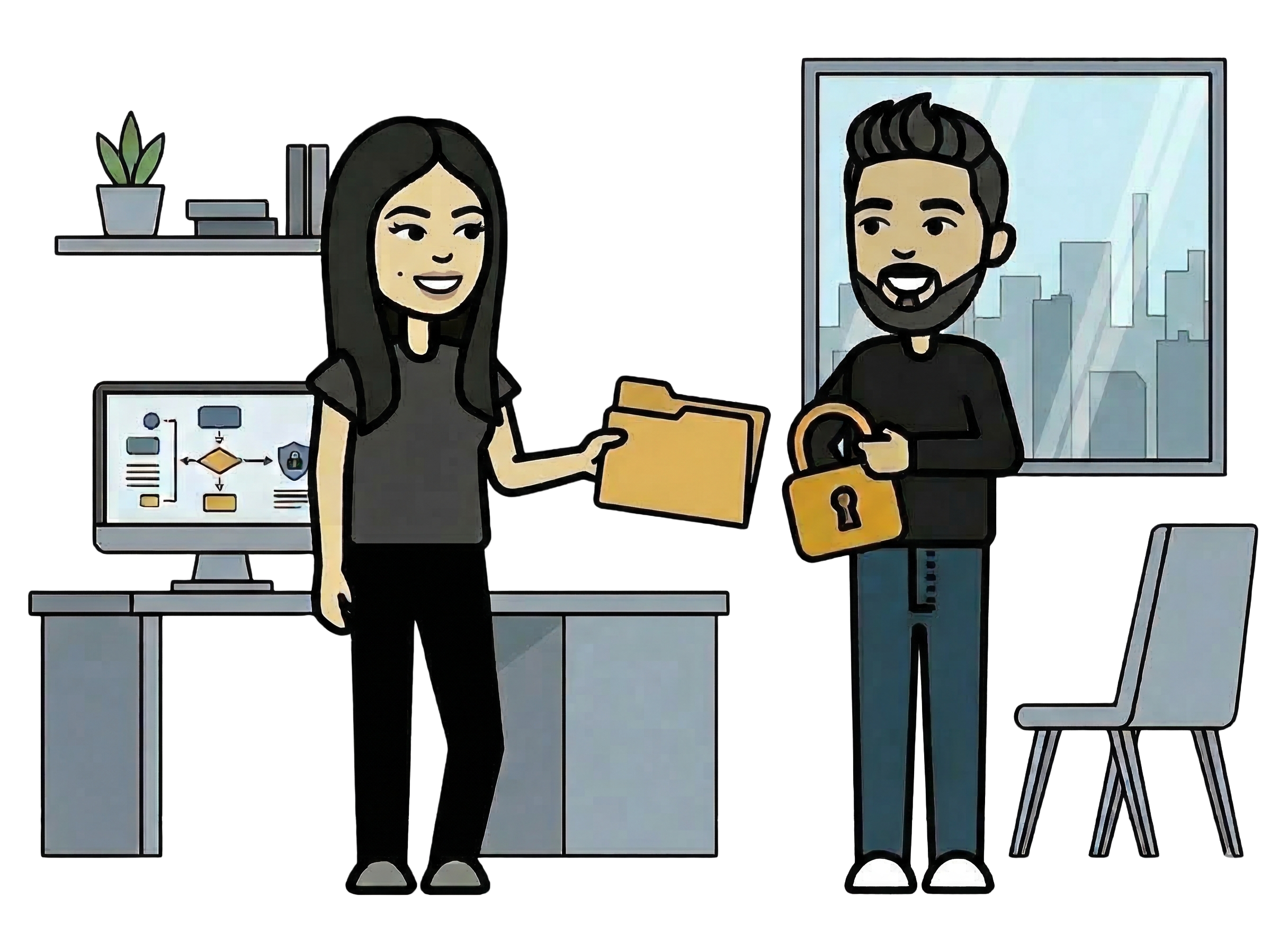 Ilustración de Política de Privacidad