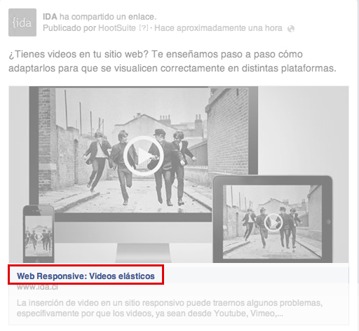 Títulos en Open Graph