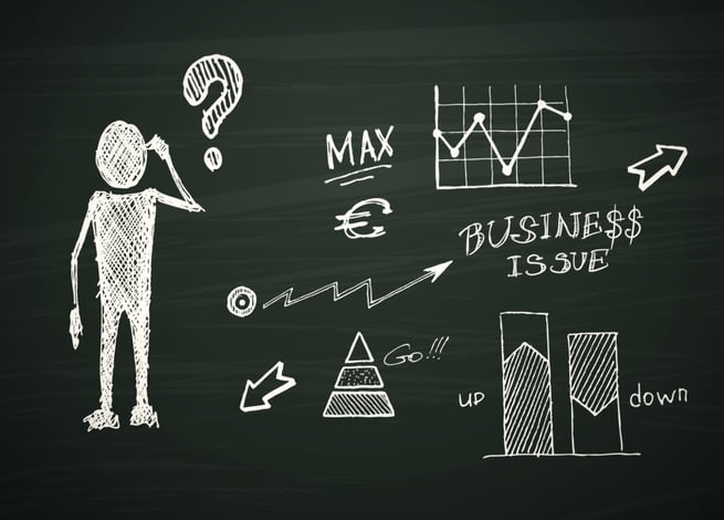 Gráficos en pizarrón