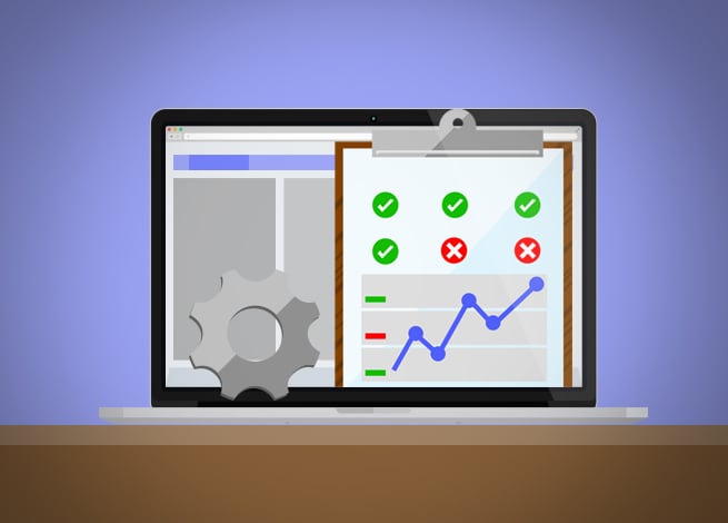 Pantalla de configuraciones de analítica
