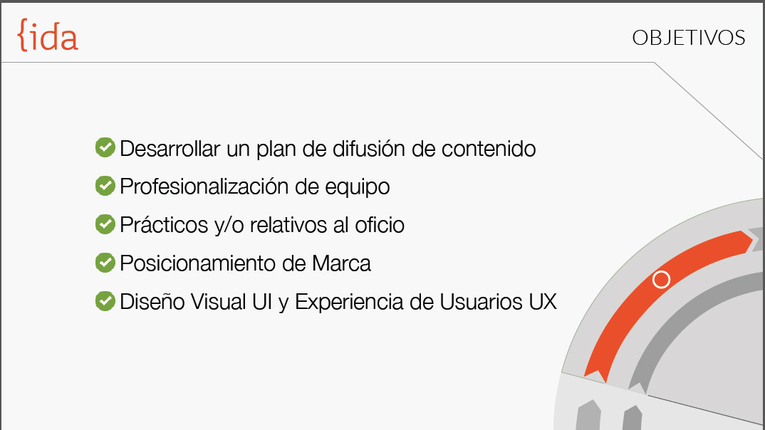 Presentación de los objetivos del sitio Wopatec