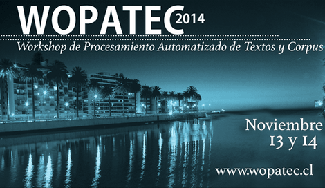 Imagen de WoPATeC 2014, procesamiento automatizado de textos