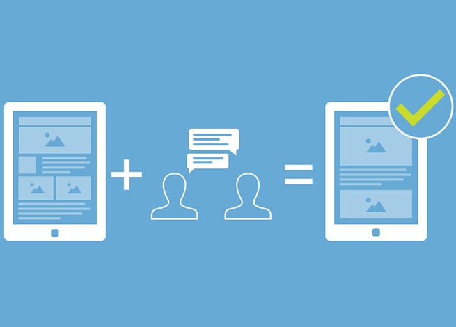 wireframes en tablets mostrando mejoras para la usabilidad