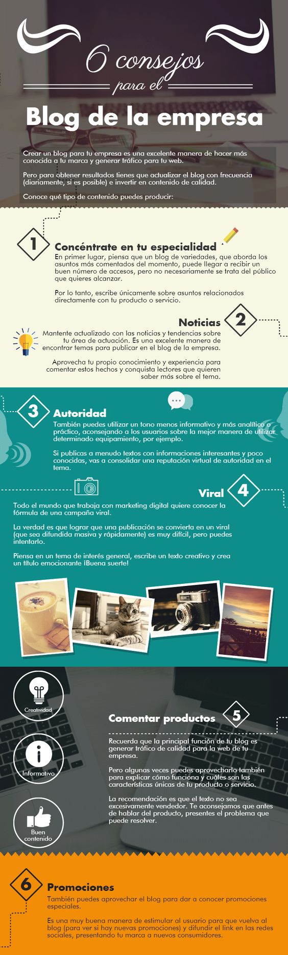 infografía blogs corporativos