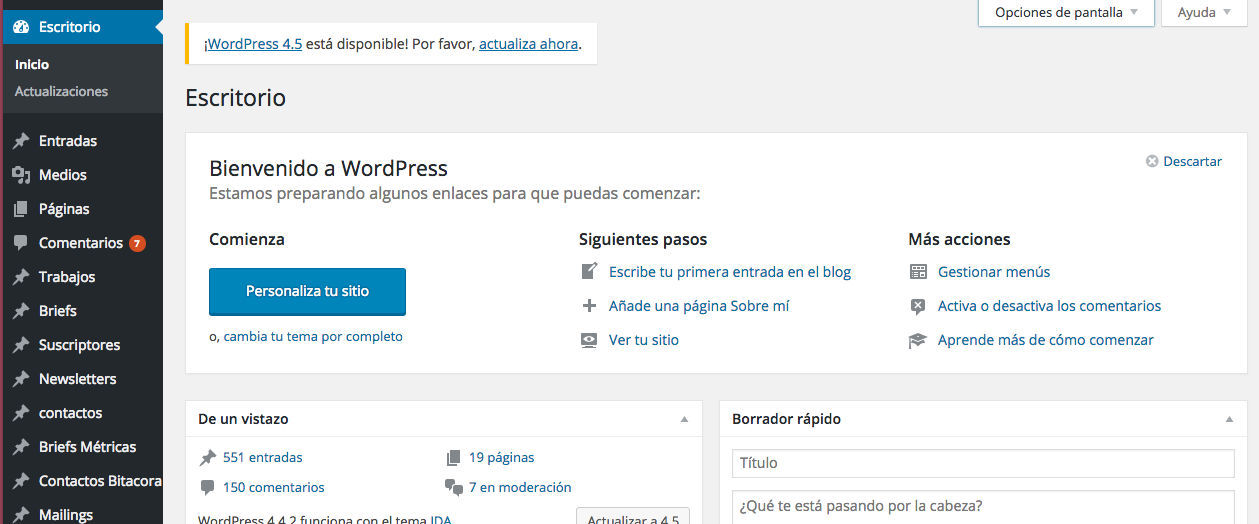 Funciones wordpress_escritorio - ida