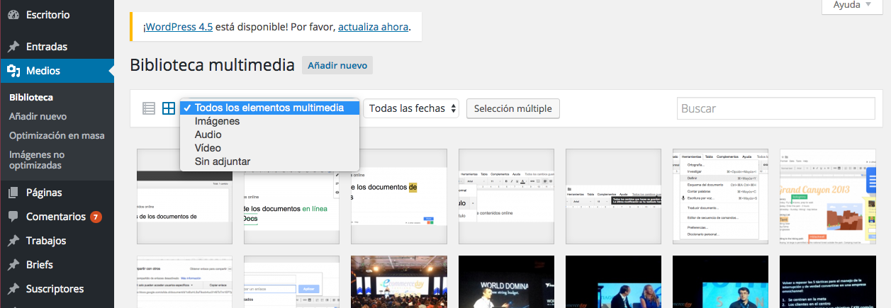 Funciones wordpress_medios - ida