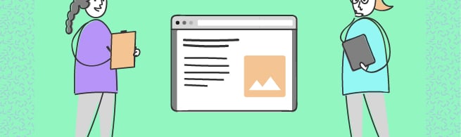 auditoría de contenidos fijos