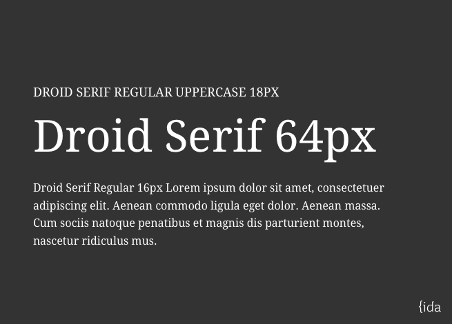 Estilo tipográfico para medio digital