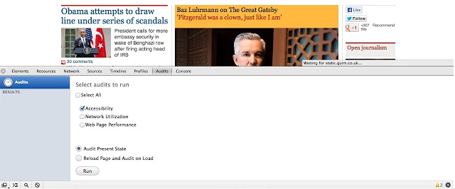 Accessibility Developer Tools