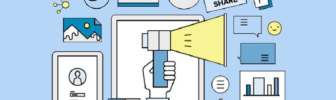 frecuencia y cantidad de publicaciones en redes sociales