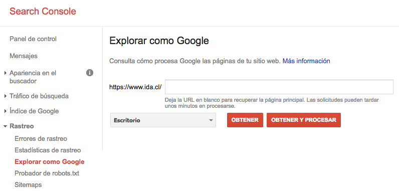 Explorar como Google