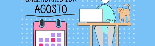 Calendario de eventos agosto