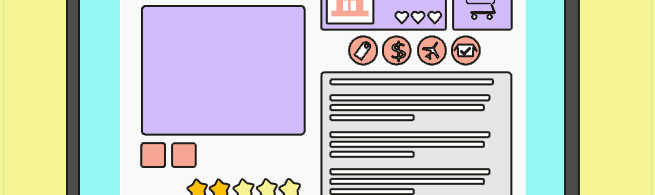 Ficha de producto para ecommerce