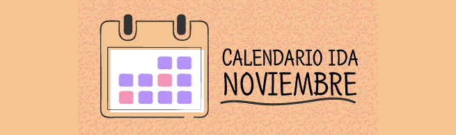 Calendario de eventos noviembre