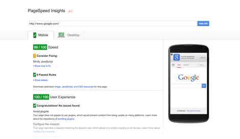 Imagen de El desafío del 100/100 en Google PageSpeed Insights, parte 1