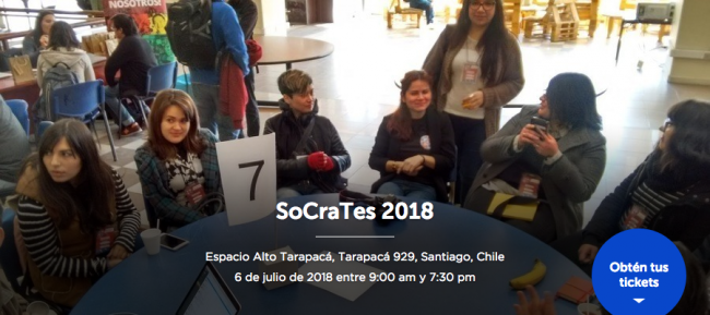 Evento SoCraTes de julio