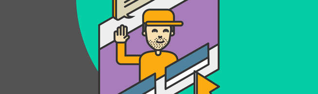 Ilustración sobre "Combinando los canales online y offline para mejorar la experiencia de usuario"