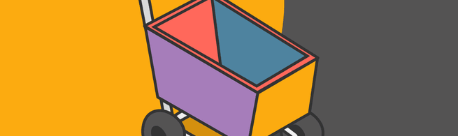 Ilustración para artículo sobre la llegada de Amazon a Chile.