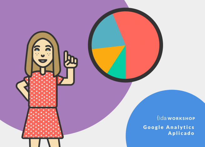 Ilustración para Workshop de Google Analytics Aplicado.