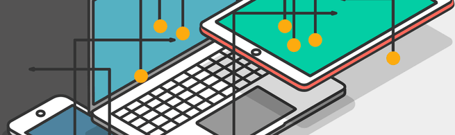 Ilustración para artículo sobre hipervínculos y experiencia de usuario