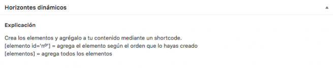 Captura de pantalla de restricciones e instrucciones de campos.