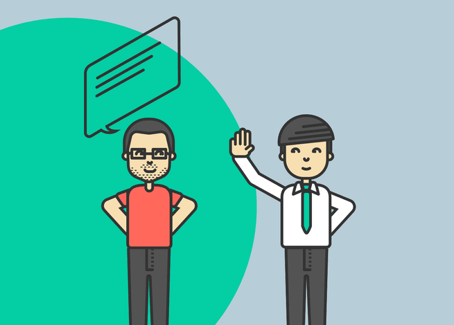 Ilustración para artículos sobre las preguntas que nos hacemos al iniciar un nuevo proyecto digital.