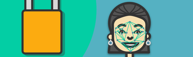 Ilustración para artículo sobre protección de datos y reconocimiento facial