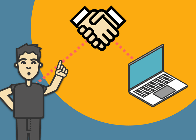 Ilustración para artículo sobre cómo generar confianza con el diseño de nuestros sitios web