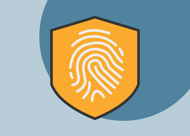 Ilustración para artículo sobre la Huella Digital