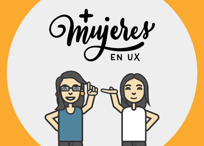 Ilustración para artículo sobre el directorio de Más Mujeres en UX