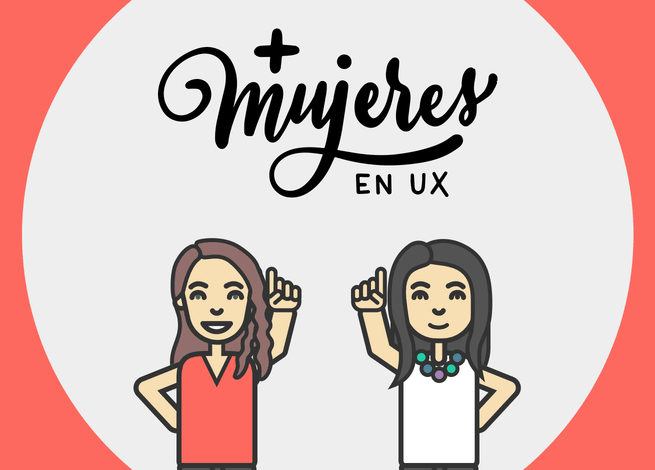 Ilustración para artículo aniversario de más mujeres en UX.