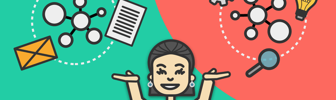 Ilustración para artículo sobre entender el funcionamiento de las redes sociales.