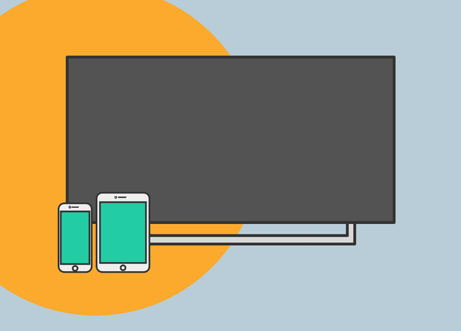 Ilustración para artículo sobre consumo multipantalla