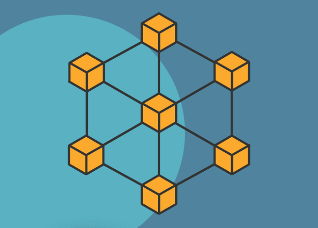 Ilustración para artículo sobre usos de blockchain