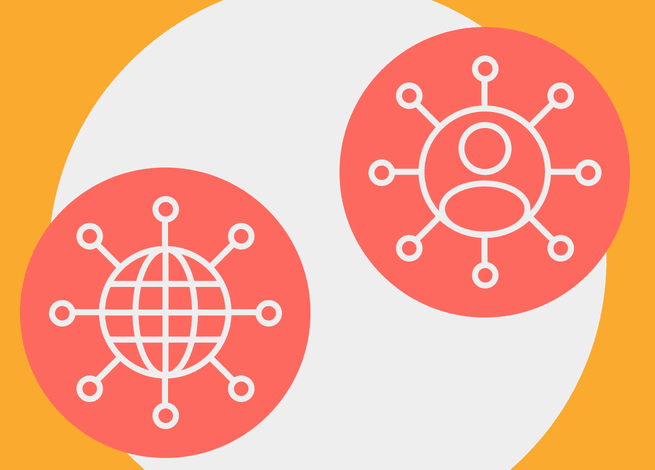 Ilustración para artículo sobre lLas diferencias entre un Community Manager y un Social Media Manager