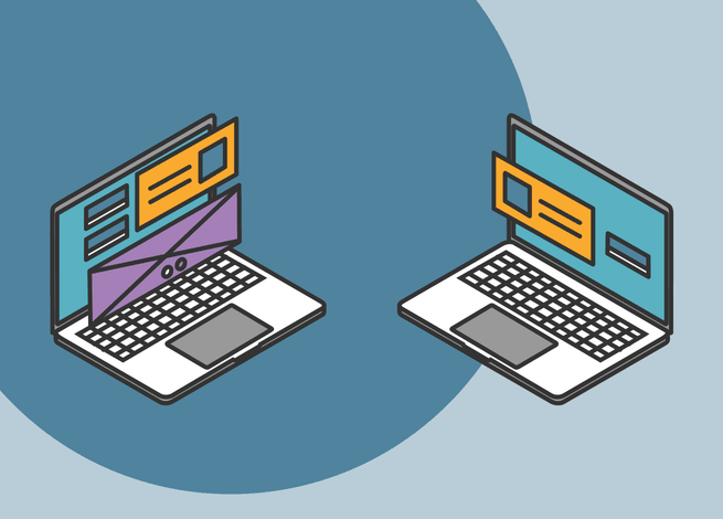 Ilustración para artículo sobre densidad de datos