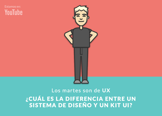 Luciano Cimino presenta las diferencias entre kit UI y Sistema de Diseño.