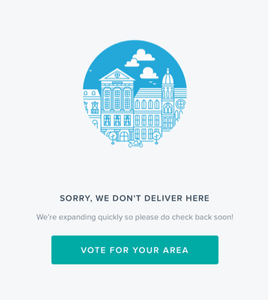 Mailchimp anuncia un error con el mensaje: Lo siento, no entregamos aquí