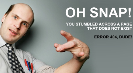Error 404 en Slonky.
