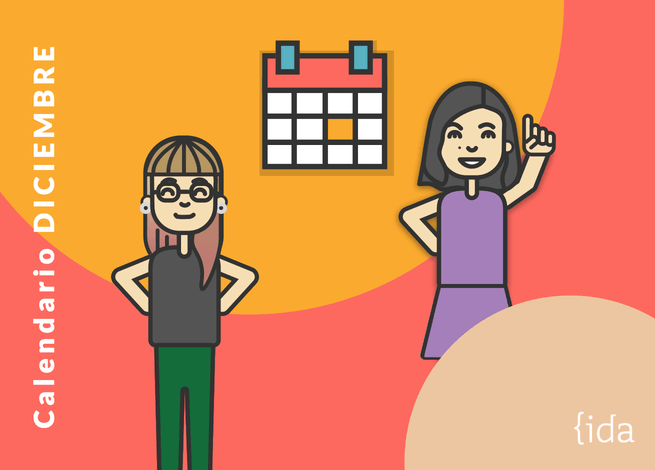 Valentina Galleani y AndreaZamora presentan las actividades UX de Diciembre.