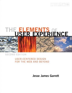 Libro sobre diseño UX "The elements of user experience"