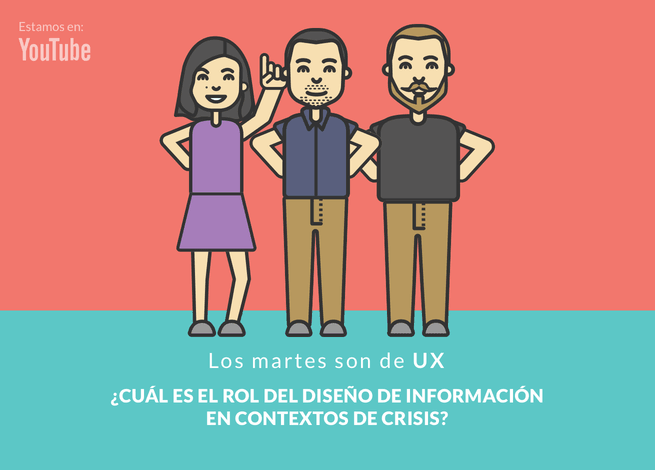 Andrea Zamora, Rodrigo Ramírez, y Rodrigo Vera en LMSDUX