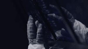 Guantes SpaceX vista de arriba