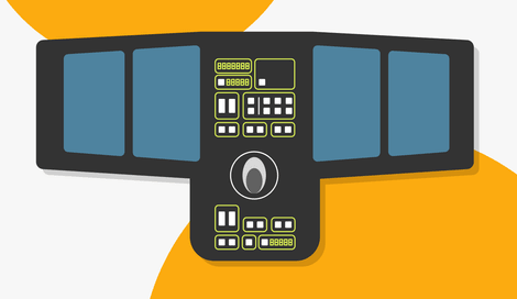 Imagen de Diseño de interfaz: Principales hitos de la carrera espacial