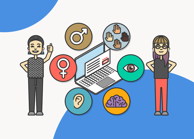 Mónica Pavón y Valentina Galleani