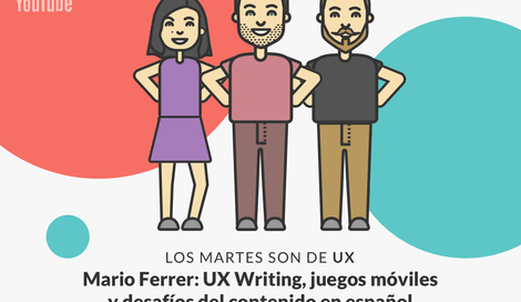 Imagen de Mario Ferrer y su rol como UX Writer en los videojuegos